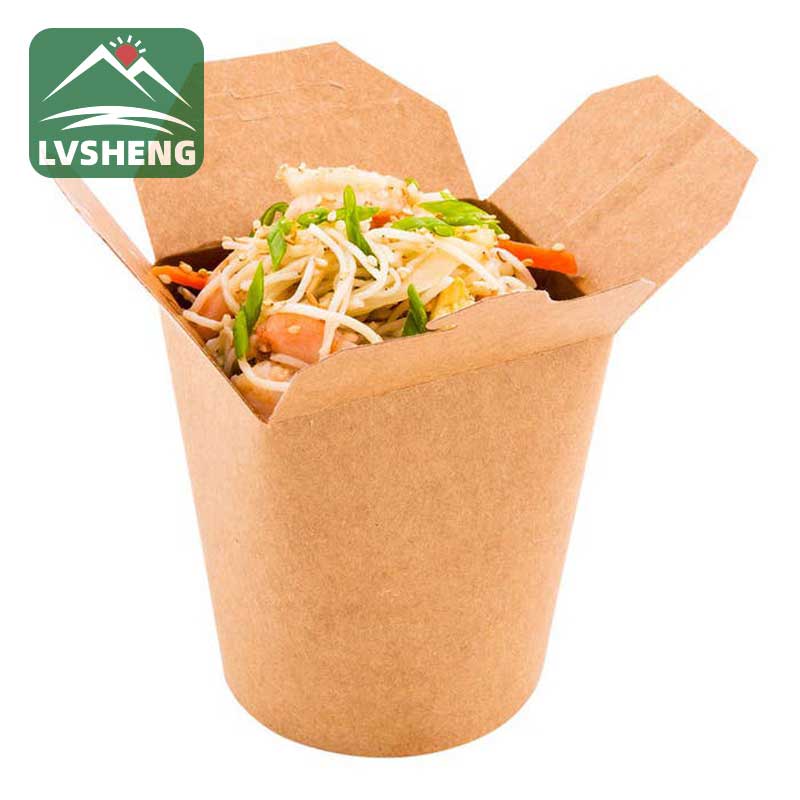 16oz पेपर नूडल बॉक्स